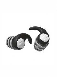 [1 Pair Reusable Sound-Blocking Earplugs] 1 Pair Silicone Earplugs, Comfortable & Durable, Premium Sound-Blocking Earbuds, Reusable For Swimming, Diving, Sleeping & Surfing, Unfragranced, Ear Care Product