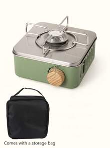 1 pièce, Plusieurs couleurs, 9554 BTU, Réchaud portatif au butane, Réchaud portable, Réchaud de camping extérieur, Réchaud à butane réglable, Réchaud à gaz, Pique-nique, Barbecue de jardin, Pêche, Matériel de cuisine de camping, Randonnée, Réchaud de survie, Chauffage