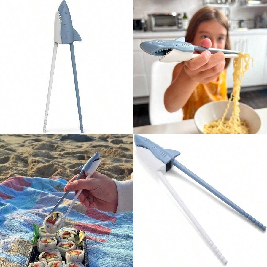 Genuine Fred SHARK Munchtime Chopsticks One Size Multicolor - Nhiều màu - Xem 1