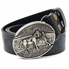 Men's Leather Belt Outdoor Multifunctional Belt With Knife Suitable For Men's Gift - NnvAmaBK - View 1