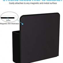 2 件双隔层磁性收纳盒，分区整理器，适用于小物品，磁性/可安装两用，桌面和墙壁整理必备，双分区分类存储，壁挂式节省空间，浴室和厨房方便取用