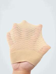 1/2 对压缩手臂和手腕套 - 肘部支撑，适合瑜伽、健身和日常穿着 - 透气尼龙材质，混合颜色，手臂收紧袖子|透气面料