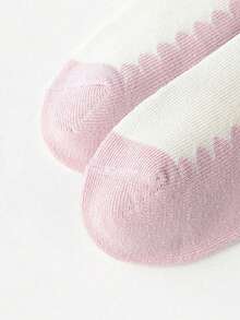 5 Pairs Of Girls' Soft Mid-Calf Socks With Strawberry Pattern, Suitable For Spring, Summer, Autumn, And Winter - Multicolor - View 7