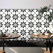 10/20PCS 20.32cm X 20.32cm Peel Off Adhesive Tiles, Self-Adhesive DIY Vinyl Flooring, Detachable Waterproof Tile Stickers, Suitable For Bathrooms, Kitchens, Stairs, Living Rooms, Bedrooms - Multicolor - View 7