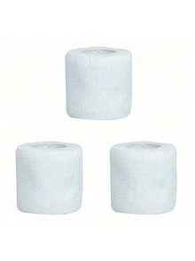 3pcs Self-Adhesive Elastic Bandage, Cohesive Nonwoven Sports Tape, Breathable Stretch Support, Suitable For All Ages, Non-Woven Fabric, Ideal For Running, Basketball, Soccer, Gym Workout - For Athletes - Multicolor - View 8