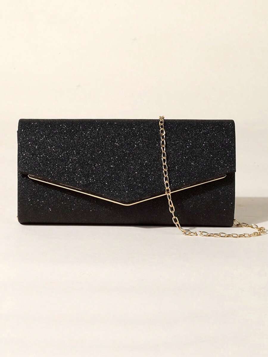 New Arrivals European Style Women's Party Clutch Bag Shiny Material Exclusive Design Crossbody Bag, Wedding/Mother's Day Gift