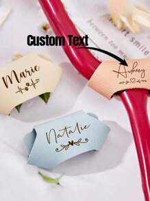 Personalized Stethoscope LD Tag, Custom PU Leather Stethoscope Charms With ID Tag Accessories, Engraved Name Logo,Nurses Week Gift For Nurse Doctor Medical Assistant,Durable,Colorful,Cute,Adorable,Funny,Kawaii,Y2K,Stylish,Unisex,Casual,Custom,Personalized,Unique,Customized,Ideal Gifts For Him,Ideal Gifts For Her,Her,Boyfriend,Girlfriend,Family,Friends
