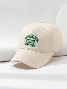 男士字母刺绣棒球帽，适合日常佩戴