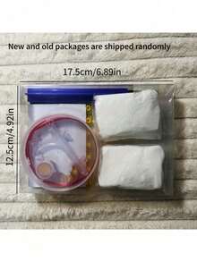 Pet Paw Print & Handprint Clay Kit - Complete DIY Keepsake Set With Bracket, Golden Paint, Brush, Mold Box, Letter Mold & Ribbon For Cat And Dog Owners - Multicolor - View 2