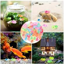 1/30/50/200Pcs Glow-In-The-Dark 3D Turtle Figurines - Colorful, Translucent Plastic Decorations For DIY Crafts, Party Favors, Beach-Themed Events Wedding Celebration Queue