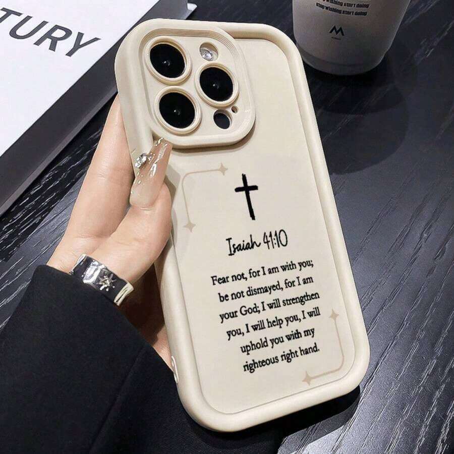 Funda de silicona para phone 11, Funda de silicona para phone 12, 13, 14, 15, 16 Plus Pro Promax XSMAX XS/X S22 S23 S24 S25, elegante y de alta gama - Blanco marfil - Ver 1