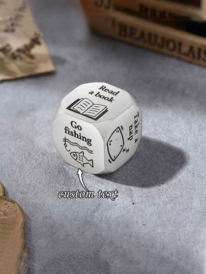 Customized Dice, Interesting Retirement Gifts For Men And Women, Happy Retirement Gifts, Personalized Dating Dice Set, Dating Night Creativity, Gifts For Family, Valentine's Day Party