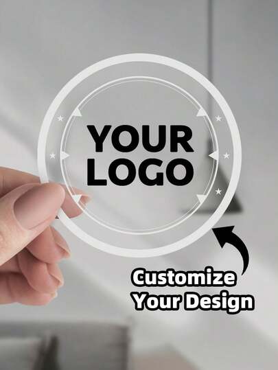 1-120pcs Customizable Labels - Can Be Customized With Any Design, Image, Logo, Text. Transparent Waterproof Stickers, Can Be Customized With Thank You Labels. Suitable For Business Logos, Labels, Seals, Etc. No Ironing Required. Decorative, Strong Adhesive, Refined Vintage Style, Simple Customization, Personalized, Unique. Ideal Gift For Men, Women, Family, Friends, Boyfriend, Girlfriend, Dad, Mom. Also Suitable For Pattern Printing,S, Housewarming Occasions. ,For Family, Minimalist