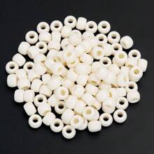 200 buc/pachet mărgele acrilice multicolore cu orificiu mare, 6x9mm, potrivite pentru realizarea de bijuterii DIY lucrate manual, decorațiuni artizanale: brățări, coliere, cercei, accesorii de păr, decorațiuni pentru încălțăminte, ornamente pentru îmbrăcăminte