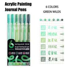 Languo 90-Color Acrylic Paint Markers - 1.0mm Fine Tip Gel Ink Pen, Blendable Vibrant For Rock/Glass/Wood DIY Craft Decor,Student Art Supplies , Back To School Gifts