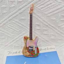 迷你吉他模型、微型乐器装饰、小房子配件、收藏品和爱好礼物 - 彩色 - 查看 15