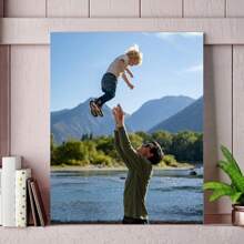 1 Customized Canvas Poster With DIY Frame Or Frameless Poster, Print Your Personalized Photo As A Gift On Canvas, Wall Decoration Painting, Mural, Hanging Painting, Canvas Printing, Canvas Poster, Canvas Wall Decoration, Poster Printing. It Is The Perfect Gift For Boyfriends, Family, Sons, Daughters, Students, Pets, Family, Birthdays, Weddings, Anniversaries, Suitable For Living Rooms, Bedrooms, And Offices