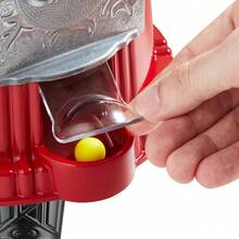 15" Gumball Machine With Stand And Coin Bank Red Bubble Gum Candy Dispenser - as pic - View 6