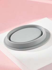 mulynsie 1pc Foldable Silicone Makeup Brush Cleaner Bowl,Can Ete For Rcycle Portable Make Brush Cleaning Mat, Beauty Brush Cleaning Drying Washing Tools, For Brushes Powder Puffs, And Sponges,Quick Clean Makeup Tool Dry Cleaning Box