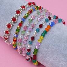 1000PCS Bicone Crystal Beads 4mm Glass Faceted Spacer Beads Bulk For Jewelry Making DIY Bracelets Necklace Earring Crafts (15 Colors) - Purple - View 7