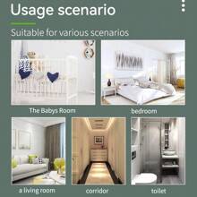 5 pezzi di faretti LED autoadesivi, fascio regolabile a 120°, luce sensore per pensili/armadi, a batteria (batterie non incluse), illuminazione senza fili per corridoio e scale