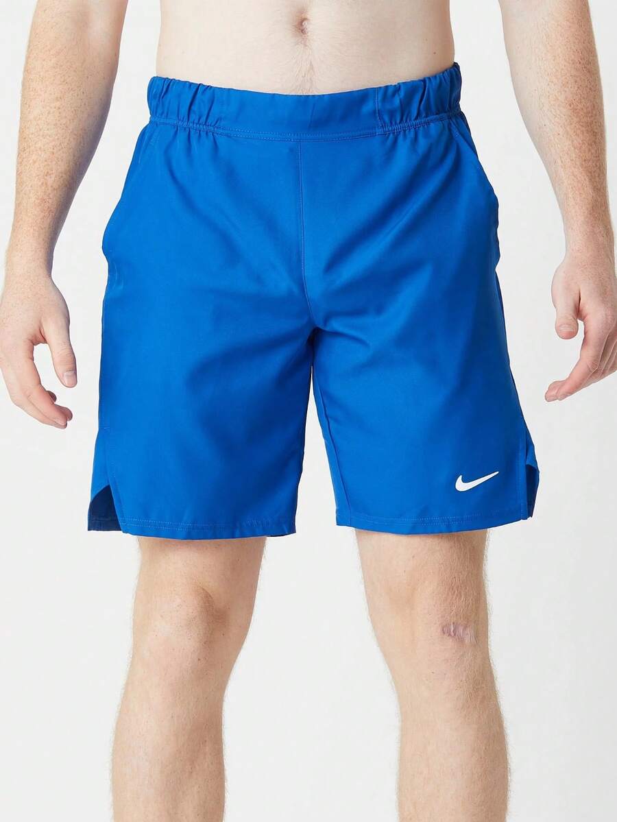 Nike Men's Team Flex Training Woven 9" Shorts Regular Fit Basketball Football Gym Training Soccer Running - 寶藍色 - 查看 1