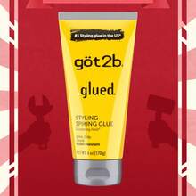 Crazy Glue Styling Hair Gel 6oz! Tornado Level Super Strong Hold+Waterproof And Wind Resistant, Hedgehog Head/Messy Styling Can Be Done In One Can (Top Selling In The United States) - 1 - View 3
