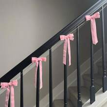 12 pezzi/set Decorazioni fiocchi floccati per albero di Natale, nastri floccati, ornamenti, decorazioni natalizie, fiocchi per ghirlanda natalizia, regali, decorazioni per albero di Natale e casa, decorazioni per la stanza, decorazioni invernali