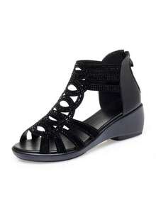 Women's Casual Sports Sandals, Practical Multifunctional - Black - View 5