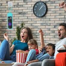 Glow Silicone Remote Cover Compatible For Roku Steaming Stick Voice Express Premiere Remote Case Compatible With  Roku Smart TV Remote Control Replacement Glow In The Dark Glow Blue - Màu xanh phát sáng - Xem 3