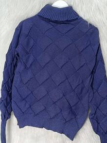 Women Sweaters - Xanh đậm - Xem 3