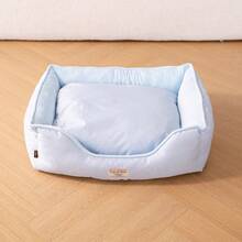 Pet Bed & Crate Mat - [Square]Matcha Bagel - View 5