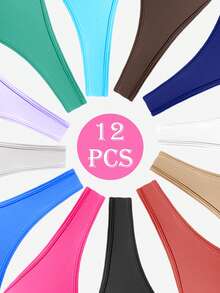 LianShengFa 12 chiếc áo ngực yoga không đường may, độ co giãn cao, không gọng, áo ngủ hai dây mềm mại thoải mái, đồ lót nữ thoáng khí kiểu U-back - Nhiều màu - Xem 4