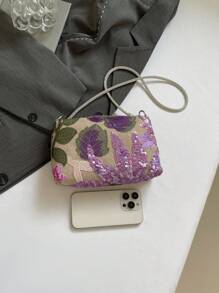 Nova moda estilo garota quente cor sólida pu tecido impermeável padrão alça de ombro trançada fivela alça de ombro bolsa quadrada de um ombro adequada para viagens, compras e deslocamento para o trabalho.