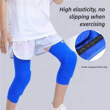 Children's Outdoor Lycra Honeycomb Anti-Collision Knee Pads, Elastic Basketball Knee Guards, Professional Sports Kneepad - Multicolor - View 7
