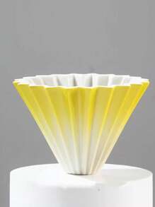 1 Reusable Ceramic Coffee Filter, Multi-Colour Options, Easy To Clean, Origami Style Filters Quickly, Suitable For Use At Home And In The Office