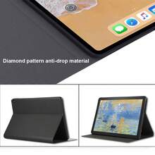 Flip Tablet Protective Case Suitable For Galaxy Tab A9 Plus 10.95", S9 FE 10.9", Tab A9 8.7", Fire HD 8 Tablet, Fire HD 10 Tablet, And 10th & 11th Gen A16 - Black - View 6