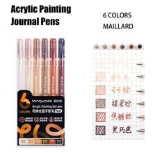 Languo 90-Color Acrylic Paint Markers - 1.0mm Fine Tip Gel Ink Pen, Blendable Vibrant For Rock/Glass/Wood DIY Craft Decor,Student Art Supplies , Back To School Gifts