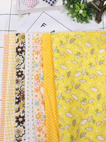 Patchwork Fabric, Blue Floral And Polka Dot Craft Fabric Bundle - 10" X 10" Square, Sewing Fabric For DIY Sewing, DIY Doll Clothes Making, Scrapbooking And Quilting Sewing Supplies Accessories, Multiple Colors And Styles To Choose From (Styles Random) - Multicolor - View 9