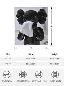 Kawss Kawaii Kaw Animation Theme Flannel Blanket - ,Print Blanket Living Room, Sofa And Travel - Gorgeous Mixed Color Gifts For Friends And Family, Double-Layer Blanket Comfortable Bedroom Decoration