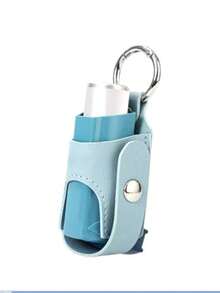 Asthma Inhaler Storage Bag, Cough Spray Bottle Storage Bag, Portable PU Leather Adult Asthma Inhaler Box, Inhaler Does Not Include, Antibacterial Spray Bottle Storage Bag, Portable Medicine Bottle Storage Bag, Leather Box (Only Storage Bag) Spray Cough Inhaler Bracket Storage Bag - Multicolor - View 25