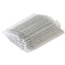100pcs Disposable Eye Shadow Brushing Beautiful Eyelashes Crystal Rod Swab Sticks Coating Sticks For Grafting Eyelashes Removal Swab Sticks, Fake Eyelashes Cleaning Sticks, Eyebrow Brush, Eyeshadow Brush, Brush - Black - View 11