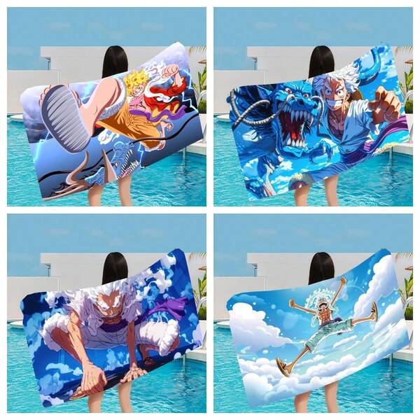 1 Pc One Piece Beach Towel, Microfiber No Sand Quick Dry Pool Towel Women Travel Gym Shower Camping Gift Beach Towel Colorful Bath Towel Girls Microfiber Quick Dry Customized No Sand Beach Yoga Spa Gym Pool
