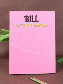1pc Monthly Bill Payment Tracker Planner: 48 Months Expense And Bill Tracker With Calendar & Debt Payoff Planner - A - View 4