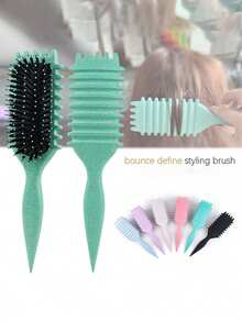 2025 新款卷发梳-卷发梳 定型卷发梳，适用于卷发，卷发梳，湿发，塑造和定型女士卷发