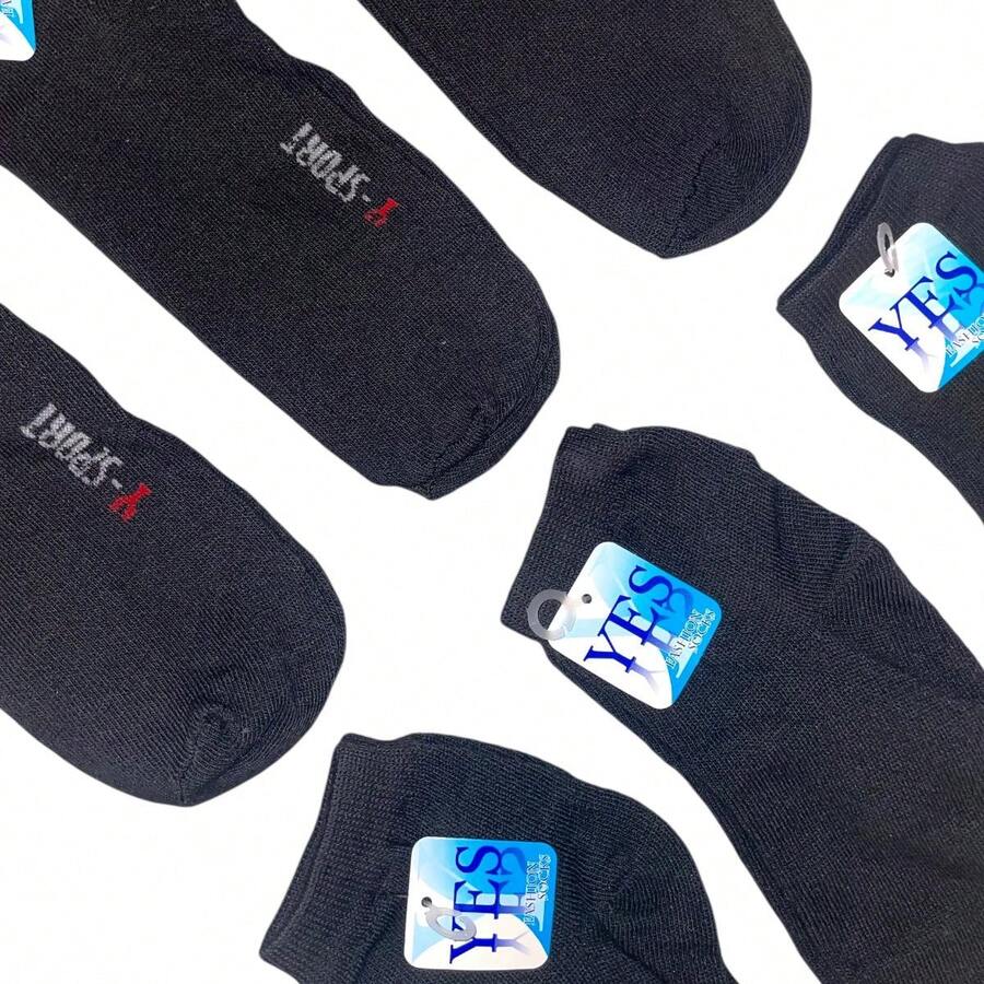 Men Invisible Socks - Black - View 1