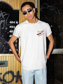 CBJR Basic T-Shirt With Crybaby Print - trắng - Xem 2