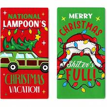 A 2pcs Set Of Christmas Themed Towels Designed With A Simple Christmas Tree And Candy Pattern Print, Machine Washable, Heat-Resistant, Absorbent And Reusable, Suitable For Room Decoration, Kitchen And Bathroom Towels, Party Decoration, Home Decoration, And Ideal Christmas Gift. - Multicolor - View 14