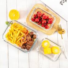 20 Pieces Glass Meal Prep Containers With Steam Vent, Food Storage Containers With Airtight Lids, For Home Kitchen Office Lunch Portion Control (10 Containers+10 Lids), Freezer And Refrigerator - 粉色 - 查看 10