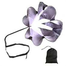 1pc Adjustable Waist Football Training Resistance Parachute, Strength & Speed Training Weighted Chute
